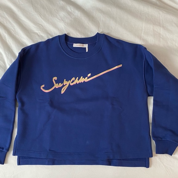 See By Chloe Logo Print Sweatshirt - Picture 5 of 9